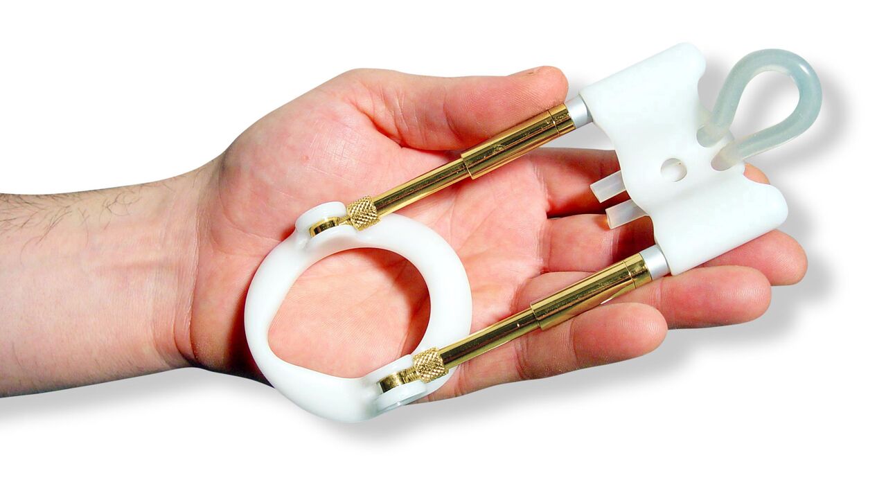 Extender for penis enlargement