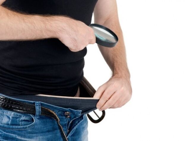 Assessment of penis enlargement results after exercise