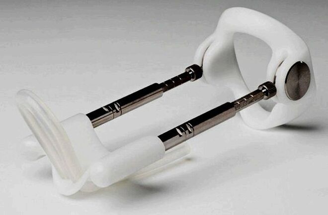 Extender for penis enlargement